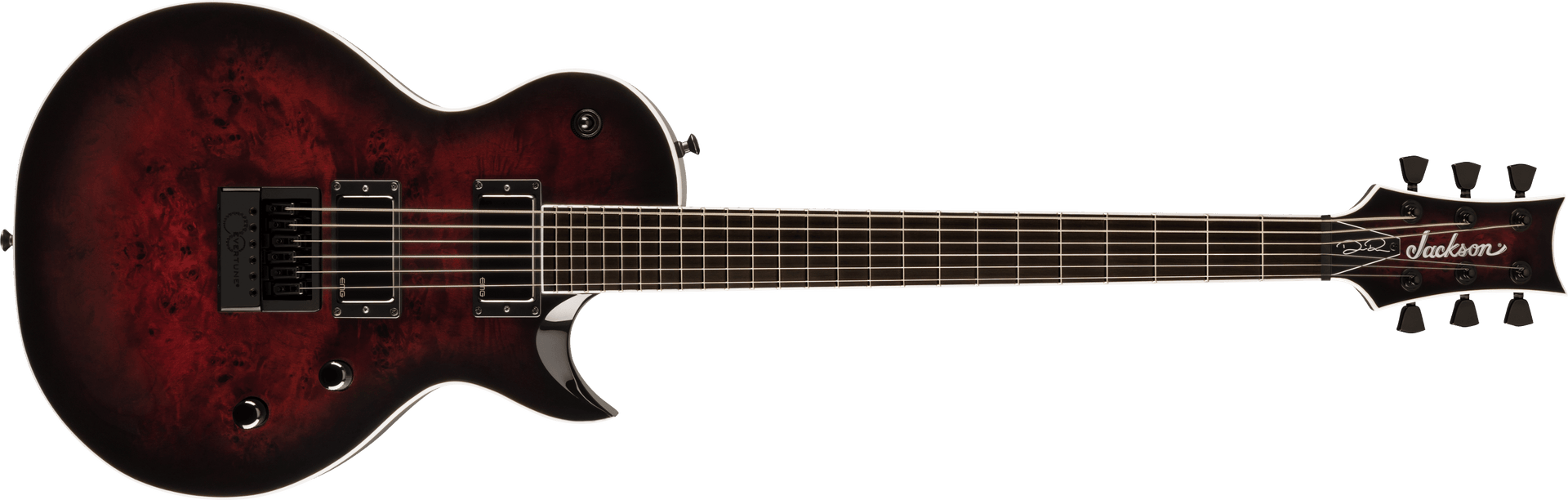 Jackson JS Series Dinky JS20 DKQ 2PT - Transparent Black