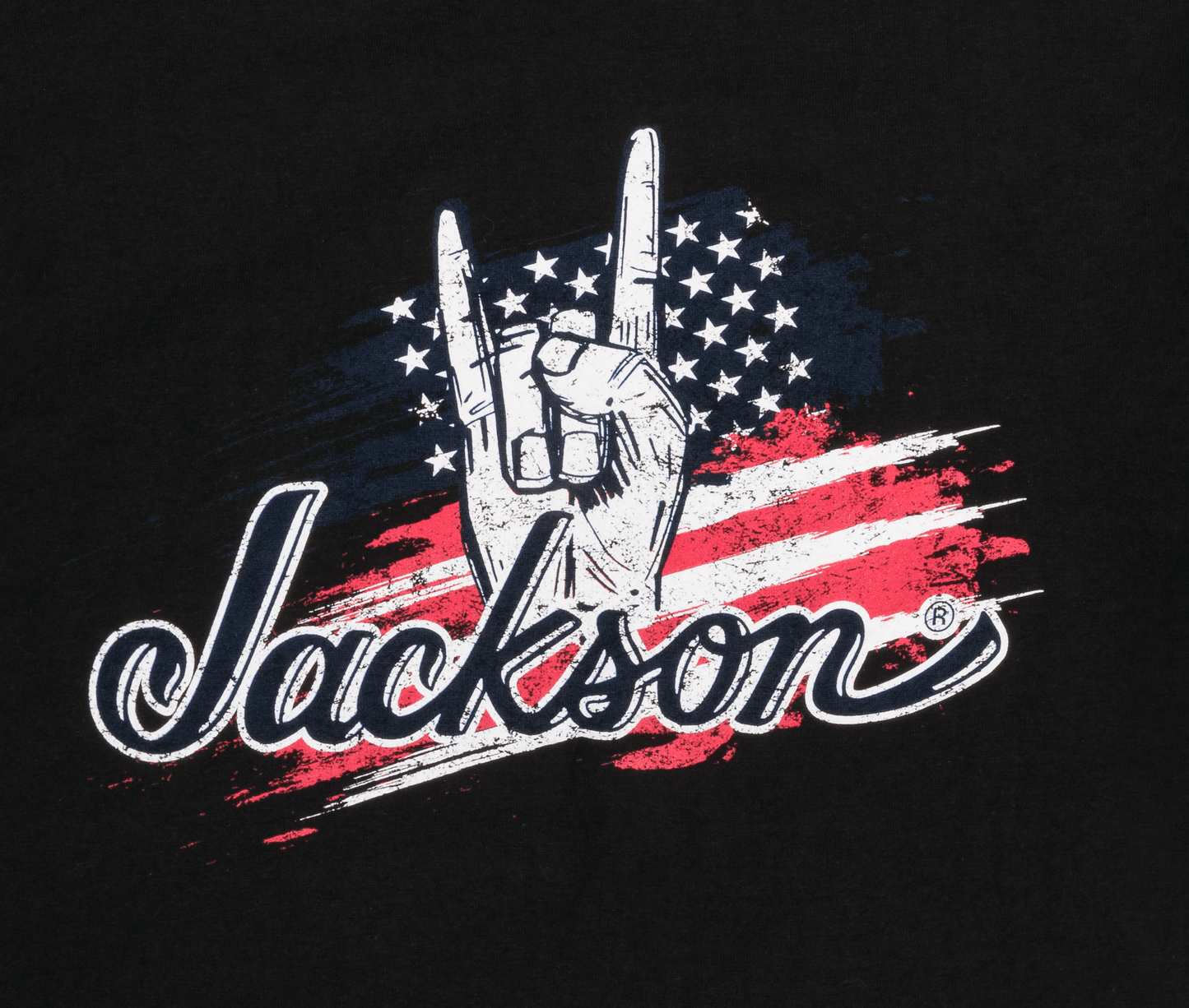 Jackson® Horns Up Stars & Stripes T-Shirt